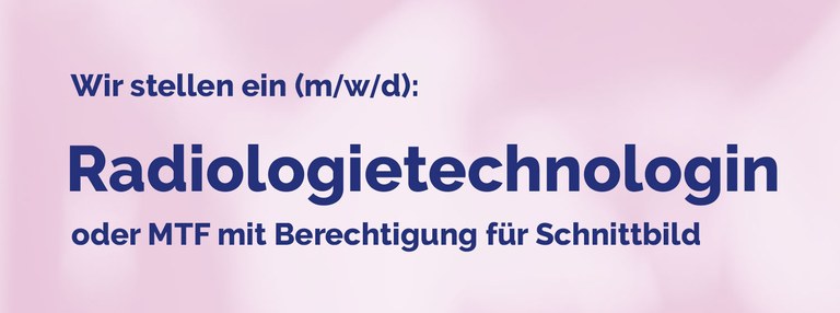 Wir stellen ein.